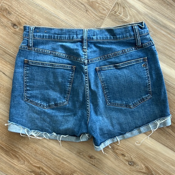 Madewell high rise denim shorts - Picture 2 of 3